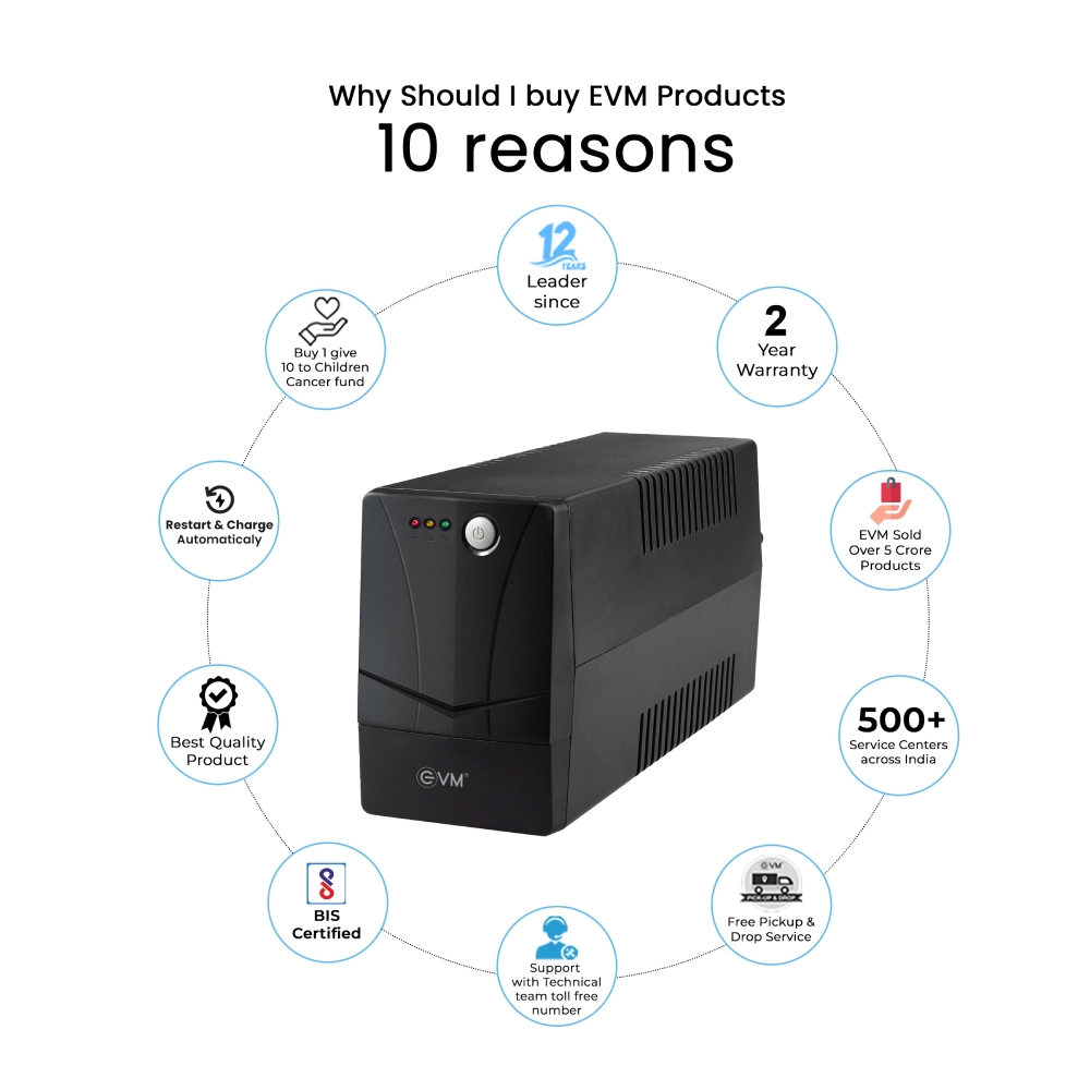 EVM UPS 1000VA EPS1251 view 2
